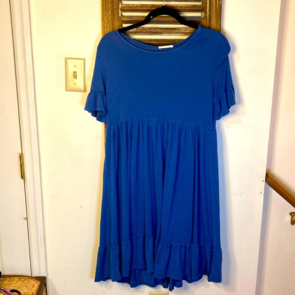 Reborn J size L Women’s blue dressss - Picture 1 of 4